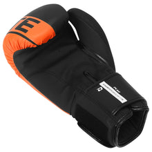 Load image into Gallery viewer, Punching Bag Dynamite Kickboxing Boxing Gloves - Matt Black/Orange 8oz
