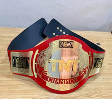 Load image into Gallery viewer, TNT AEW Red Wrestling Championship Belt DG-5017R
