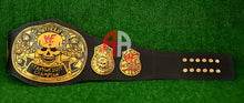 Load image into Gallery viewer, WWF World Heavyweight Wrestling Championship Smoking Skull Belt DG-5027
